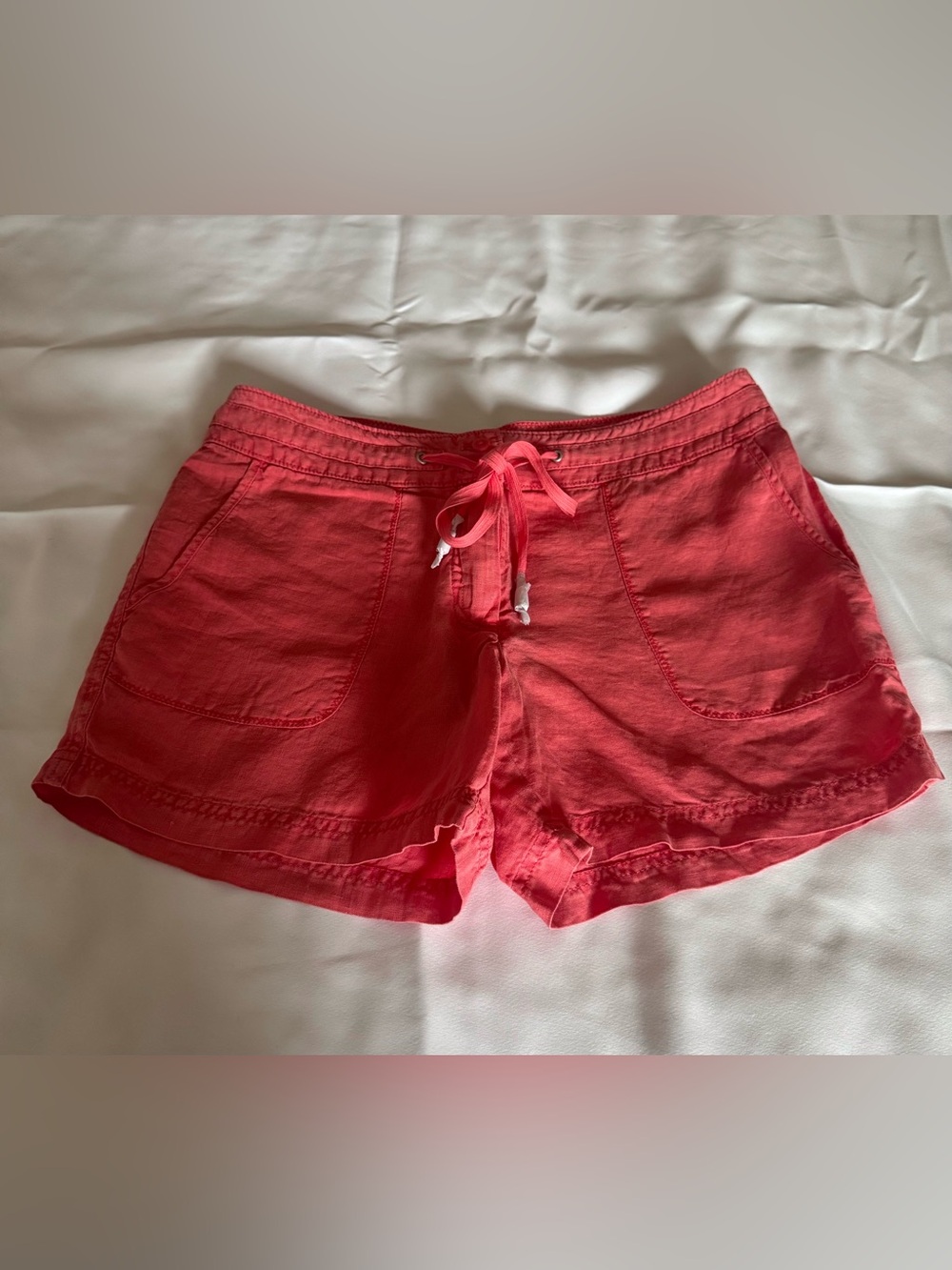 Tommy Bahama Coral/orange Drawstring Athletic Shorts SIZE 6 LEIGH FIT NWT